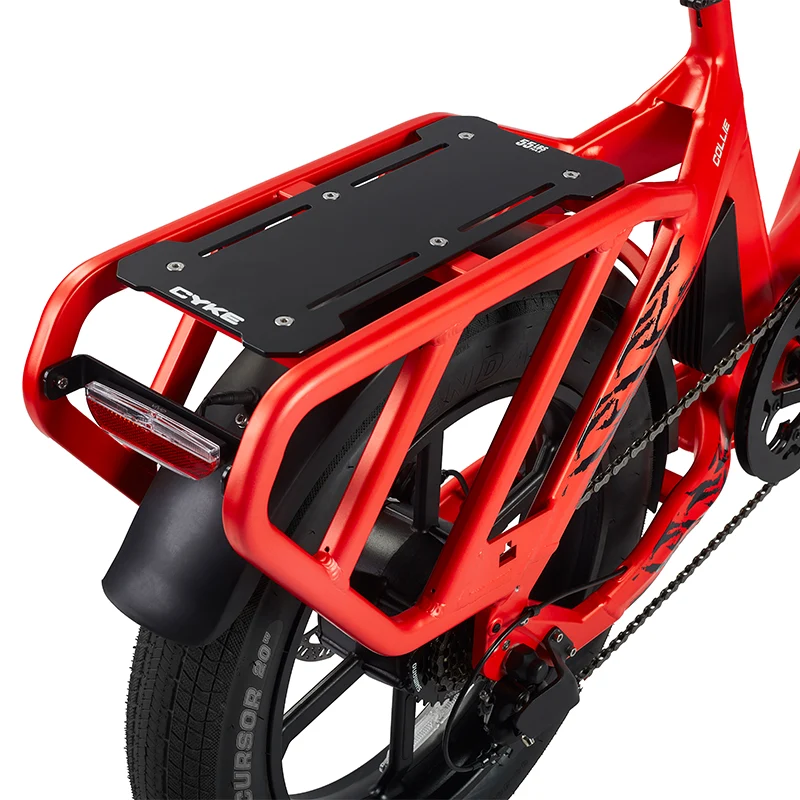 Collie Cargo integrated rear cargo rack and tail light