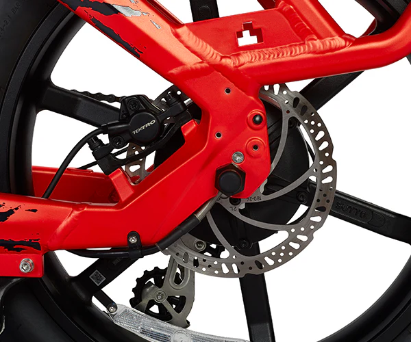 Collie Cargo TEKTRO hydraulic disc brake and 180mm rotor