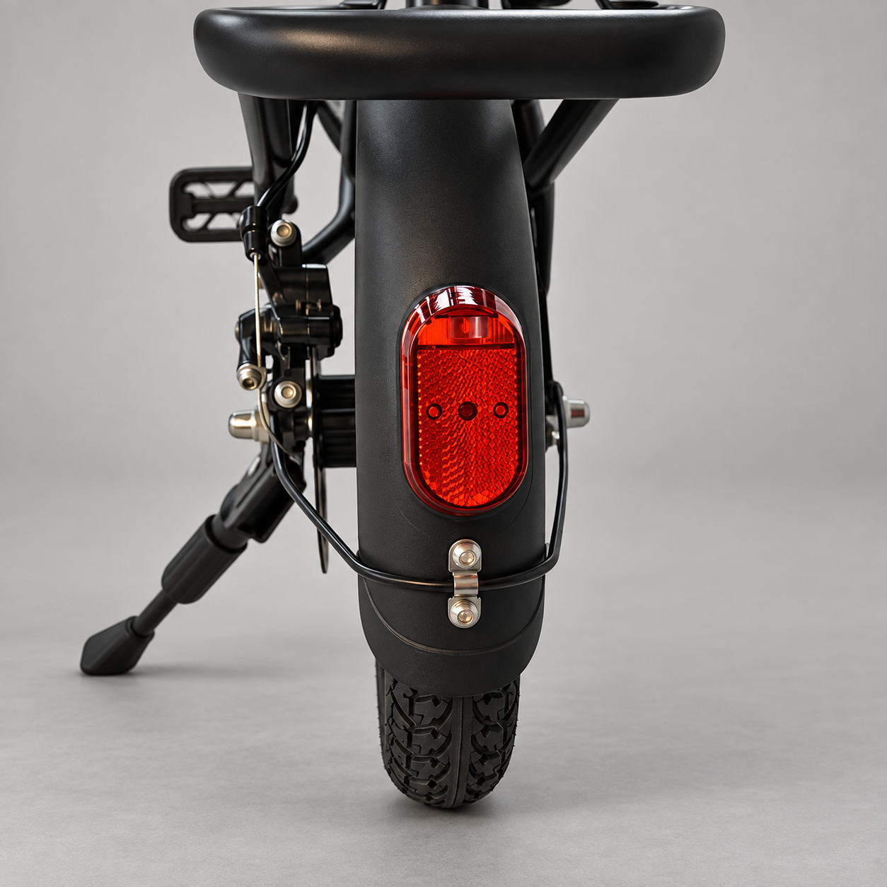 DYU Commuter Ebike rear light and fender