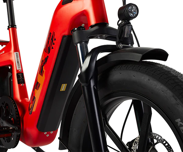 Collie Cargo front suspension fork, headlight and fender