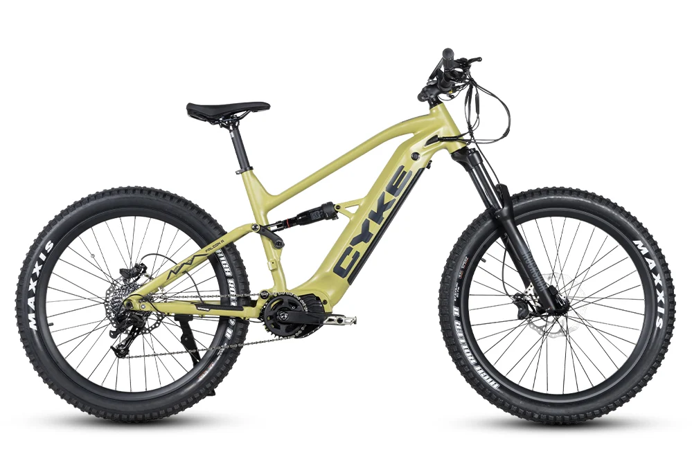 CYKE® Falcon A Full Suspension Mountain E-Bike alternate view