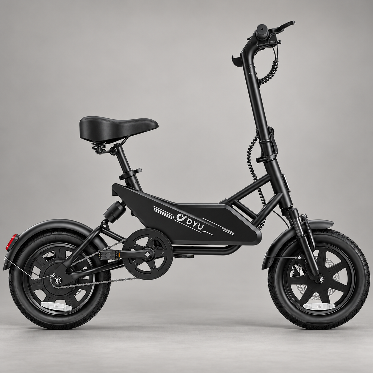 DYU X1 Mini Ebike side profile