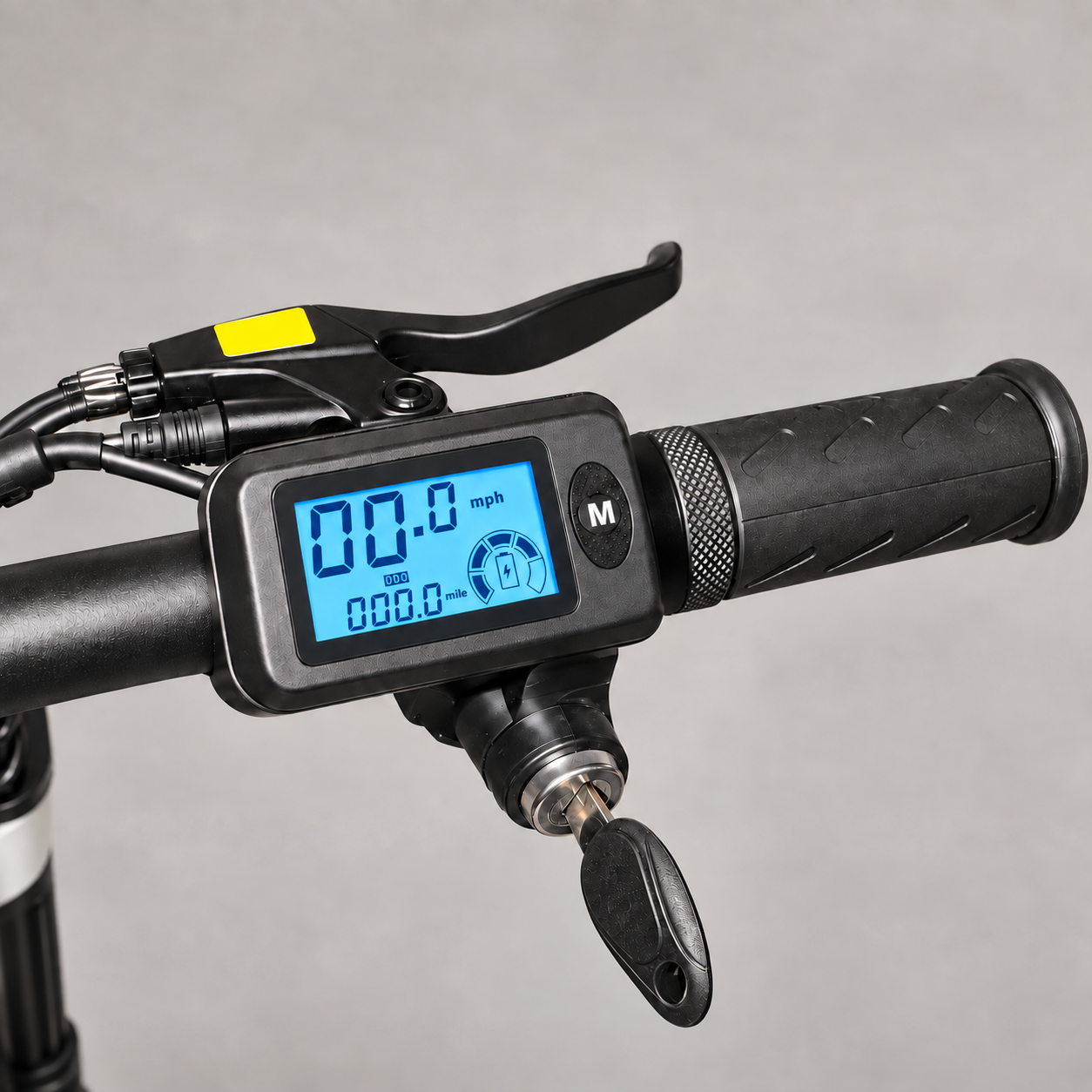 VARUN C14 handlebar display and controls