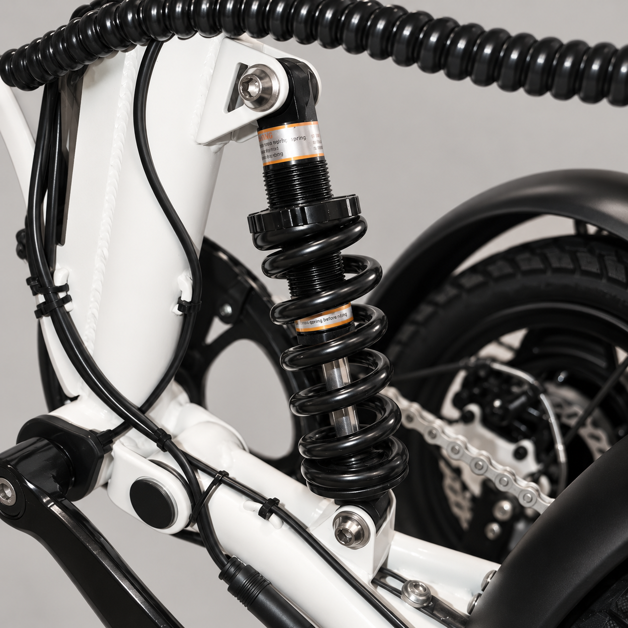 VARUN C14 rear suspension detail