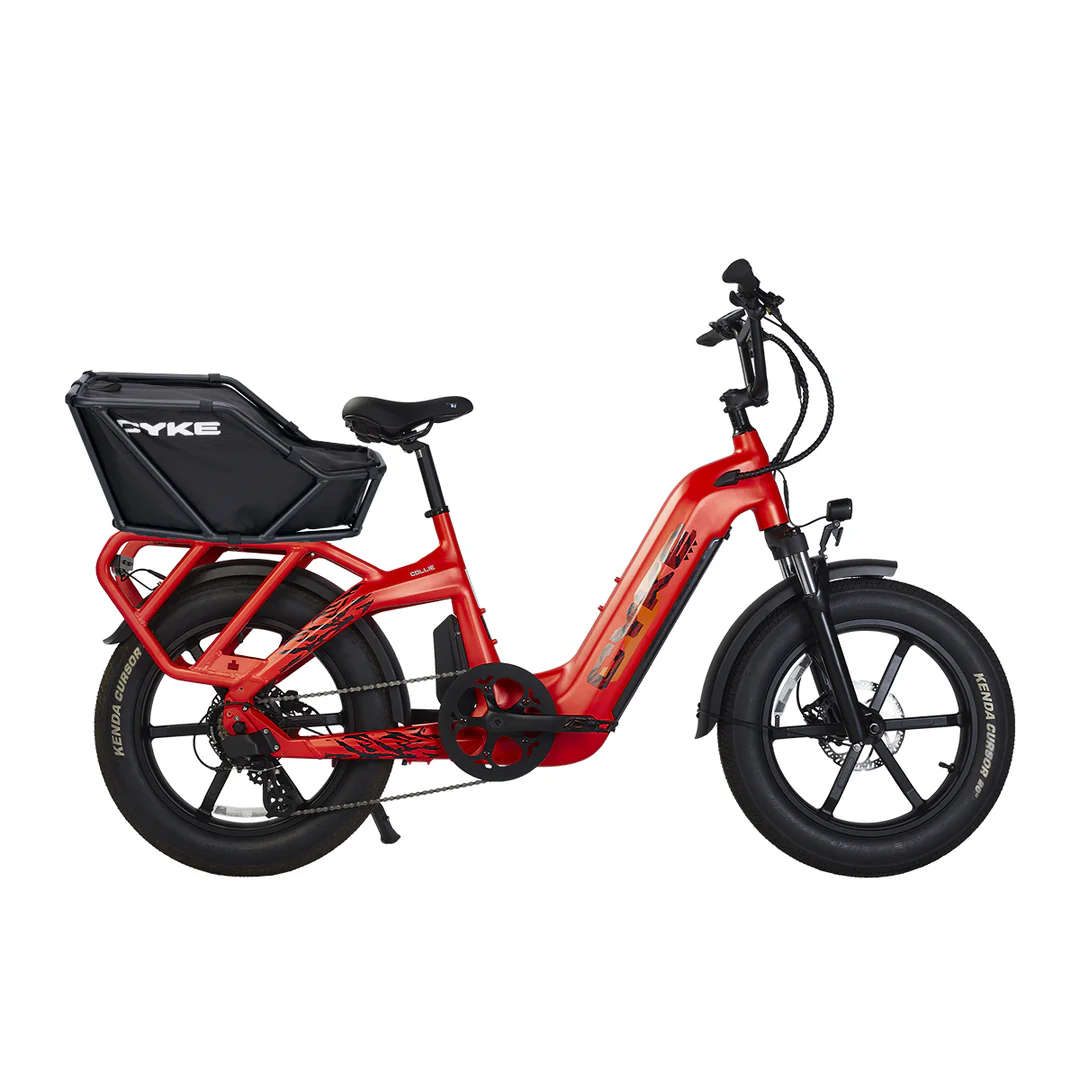 Collie Cargo burnt orange with CYKE cargo box