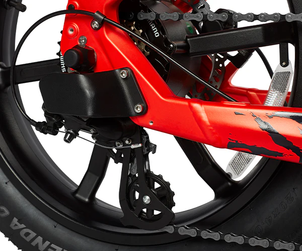 Collie Cargo Shimano Altus 7-speed rear derailleur