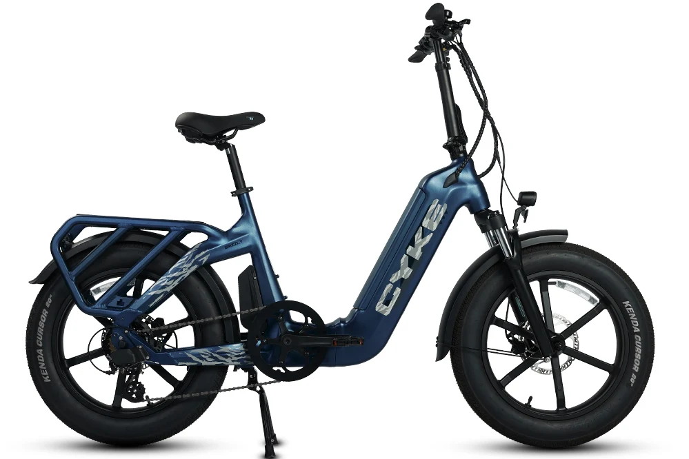 CYKE Grizzly classic blue full side view