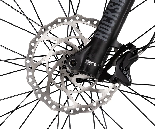 CYKE Falcon S ROCKSHOX fork with TEKTRO hydraulic disc brake and 203mm rotor