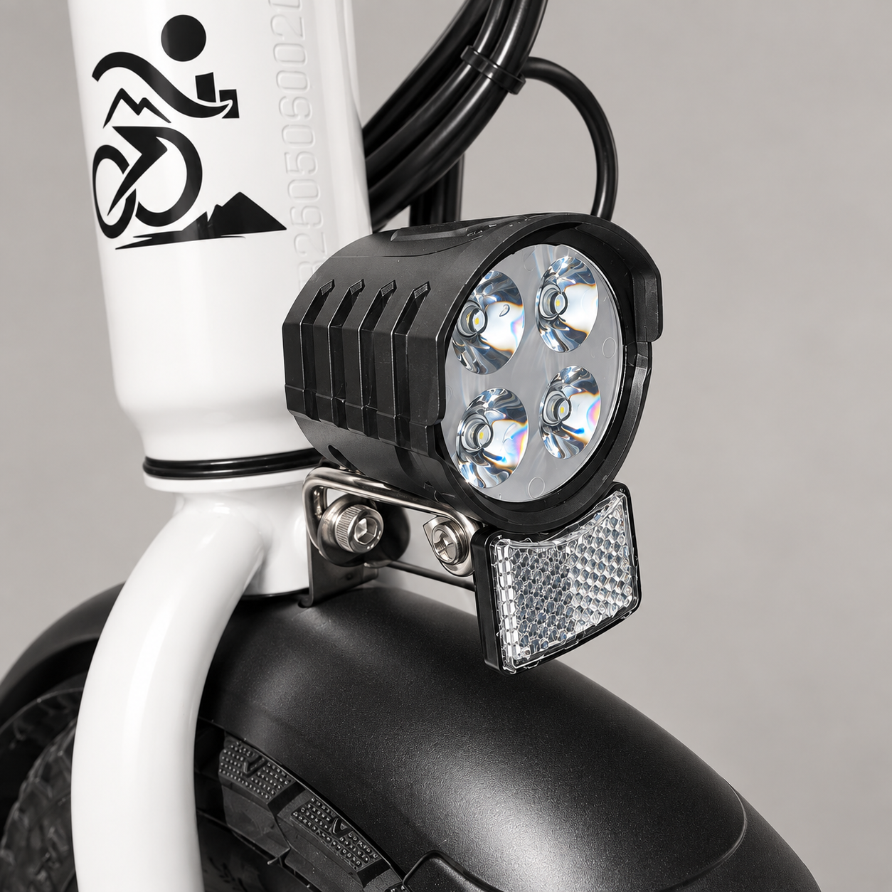 VARUN C14 LED headlight detail