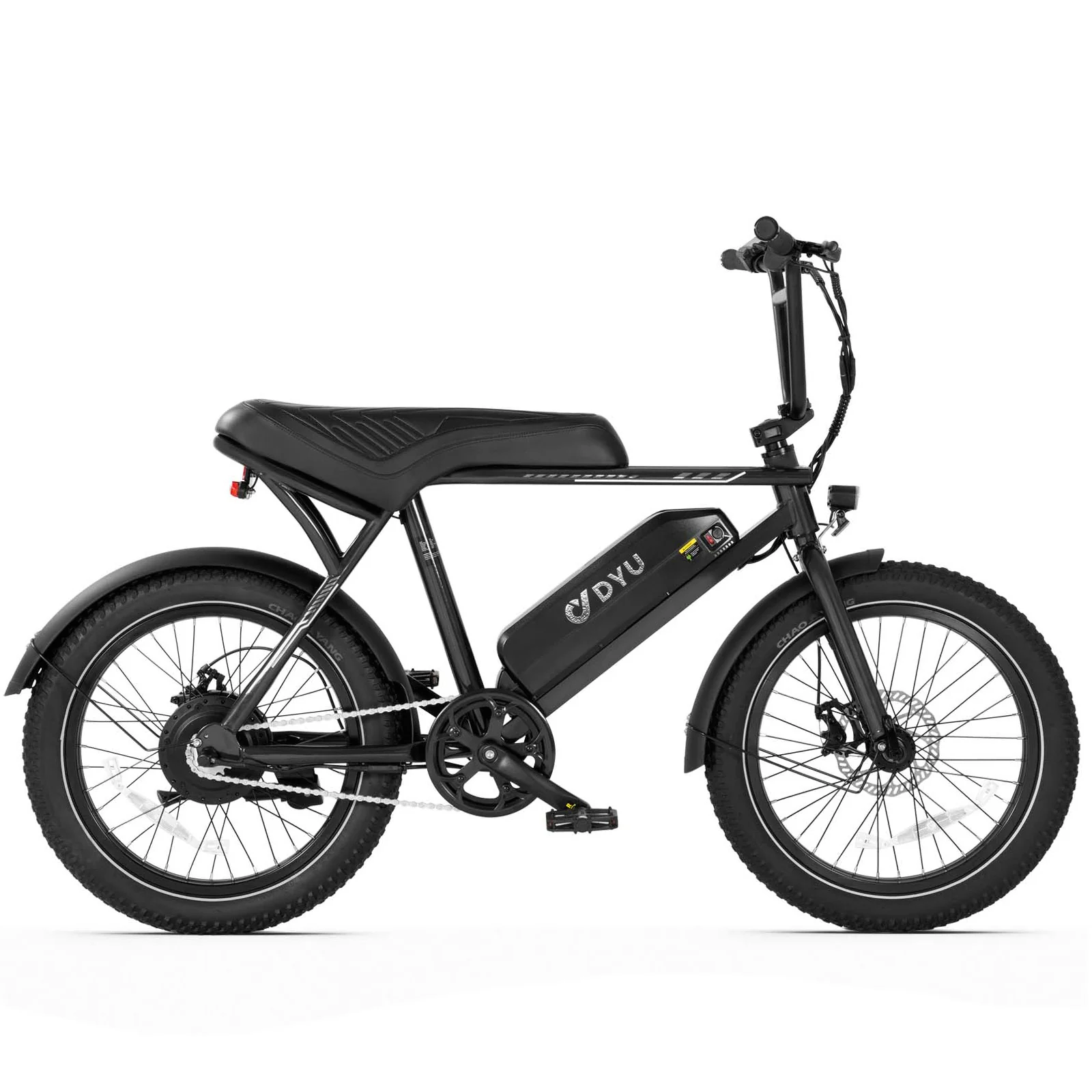 DYU UX BMX electric bike side profile