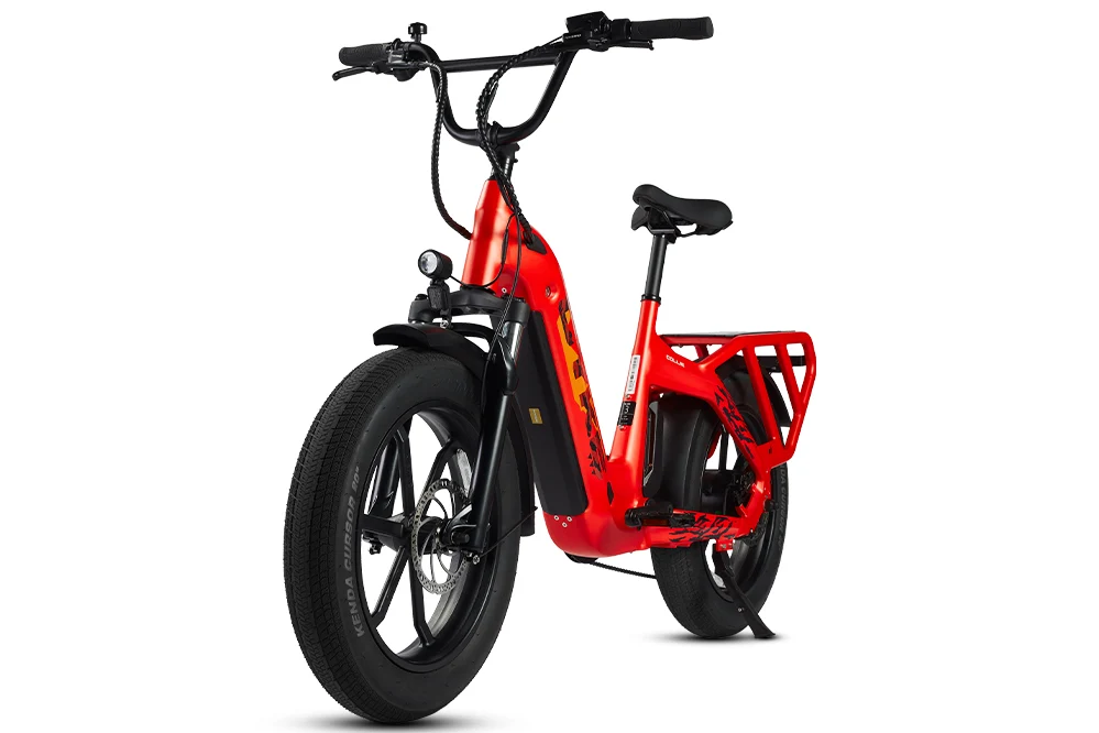Collie Cargo burnt orange front three-quarter view