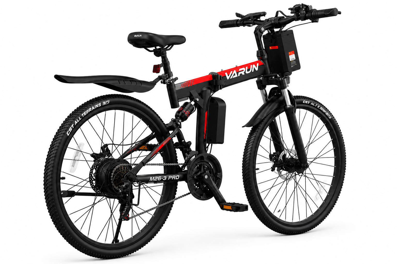VARUN M26-3 Pro rear three-quarter view